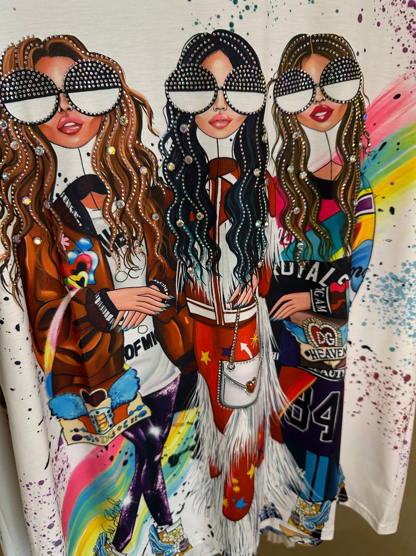 T-shirt AMY, IVY & JANE blanc