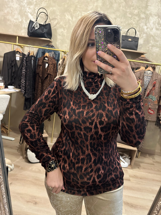 Sous-pull PRAGUE léopard