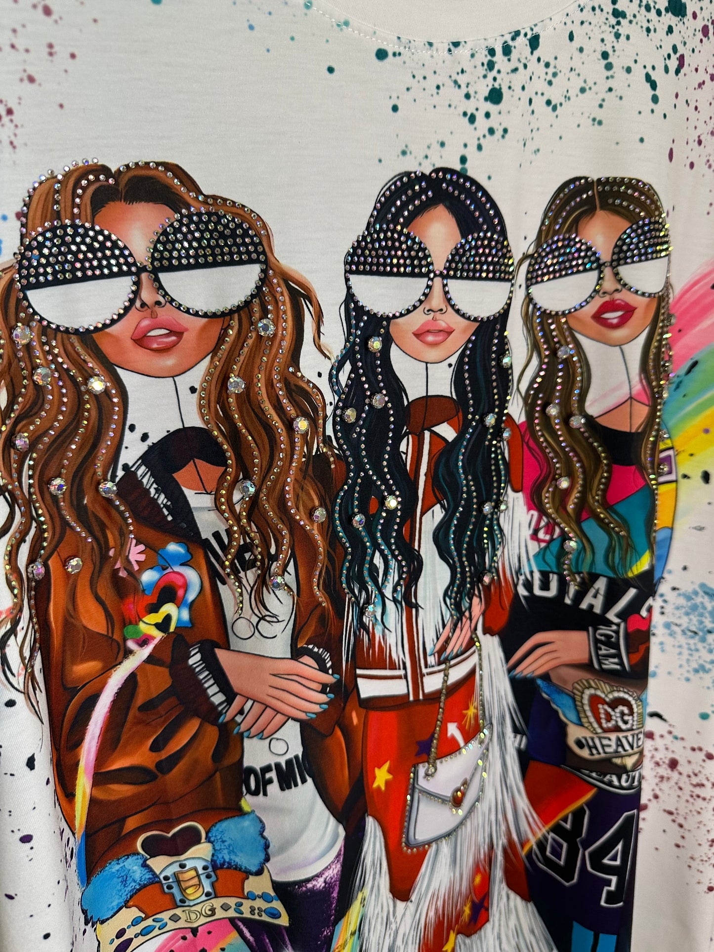 T-shirt AMY, IVY & JANE blanc