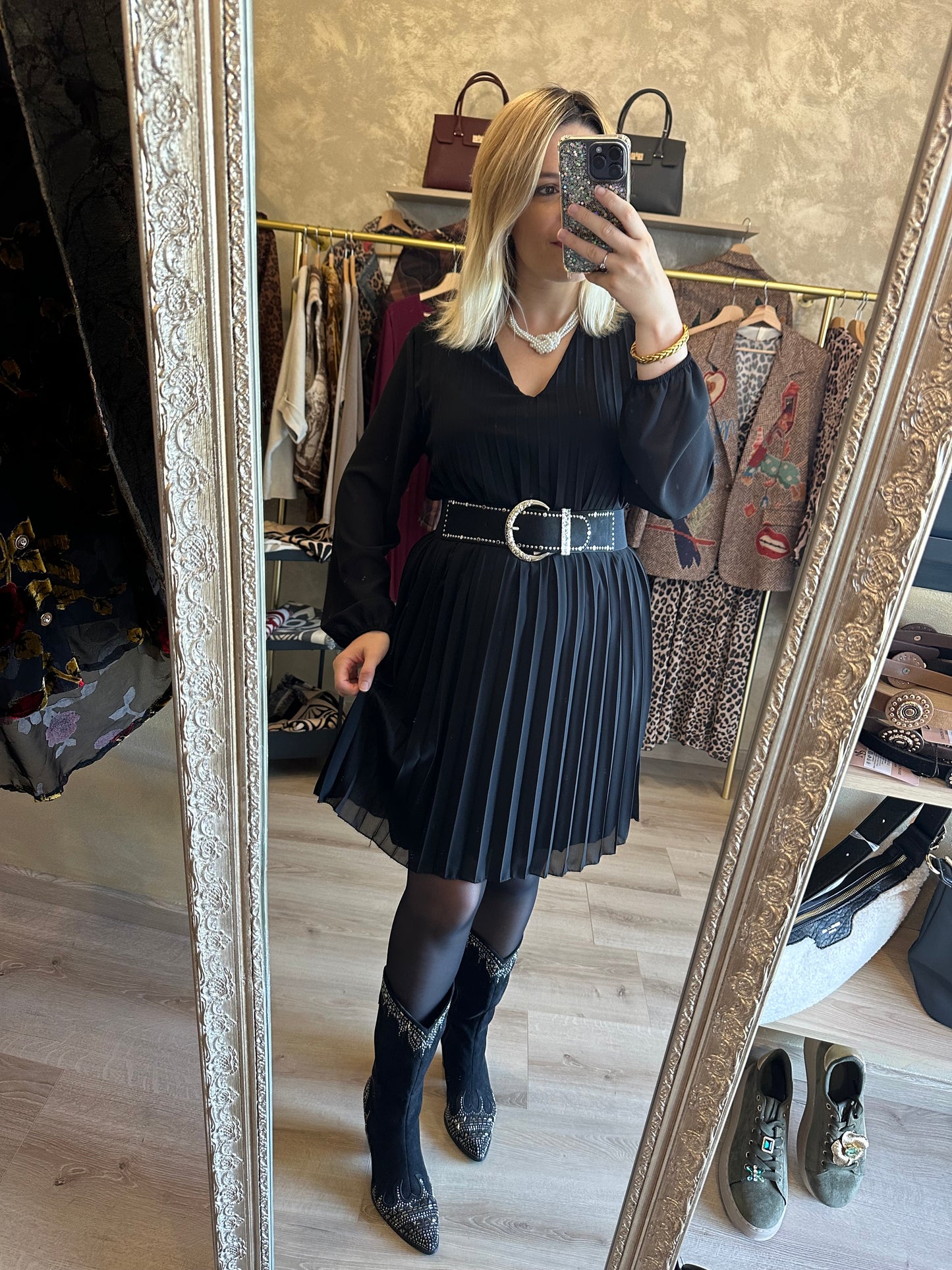 Robe CONSTANCE noire