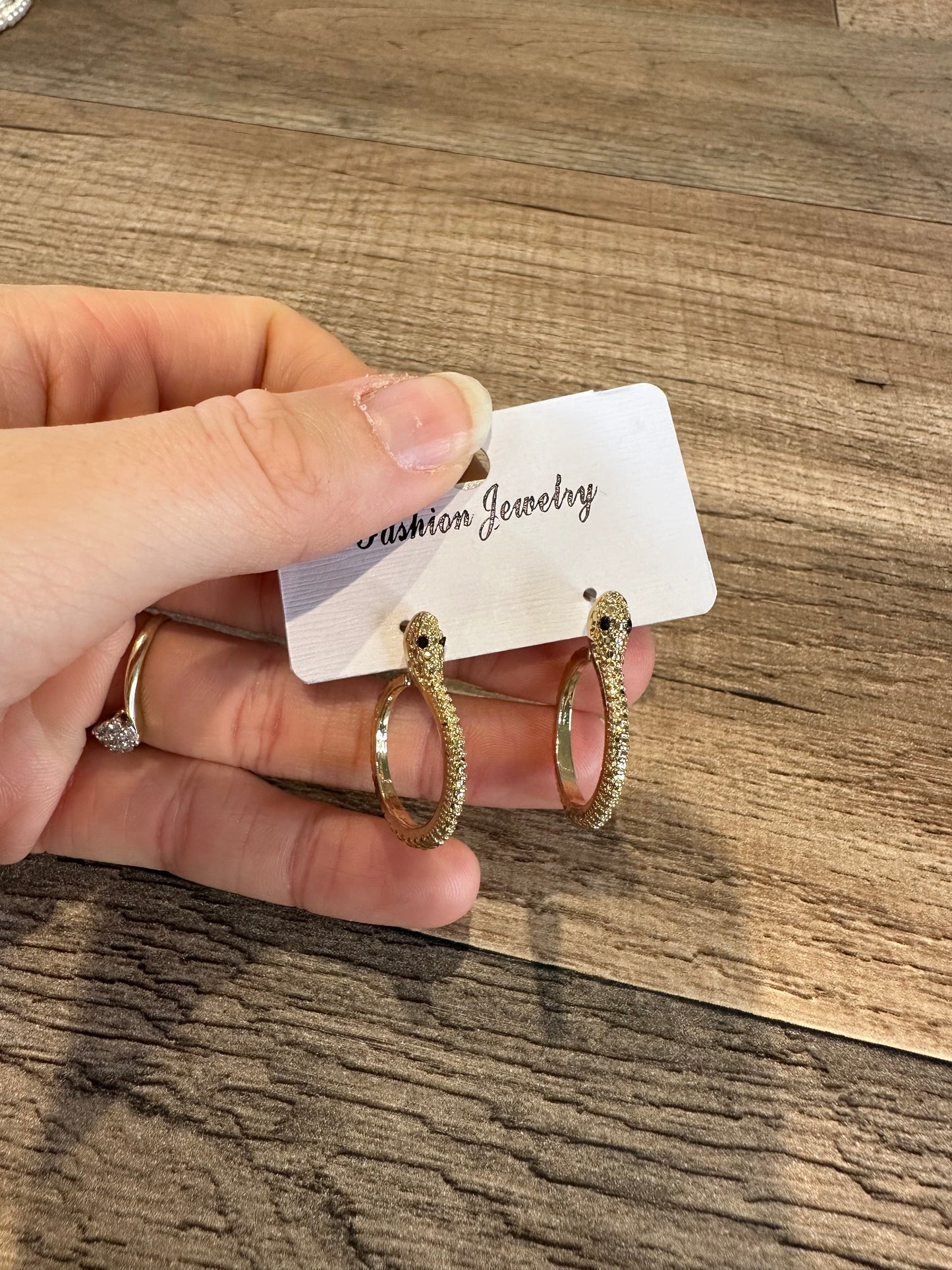 Boucles d’oreilles SERPENTS