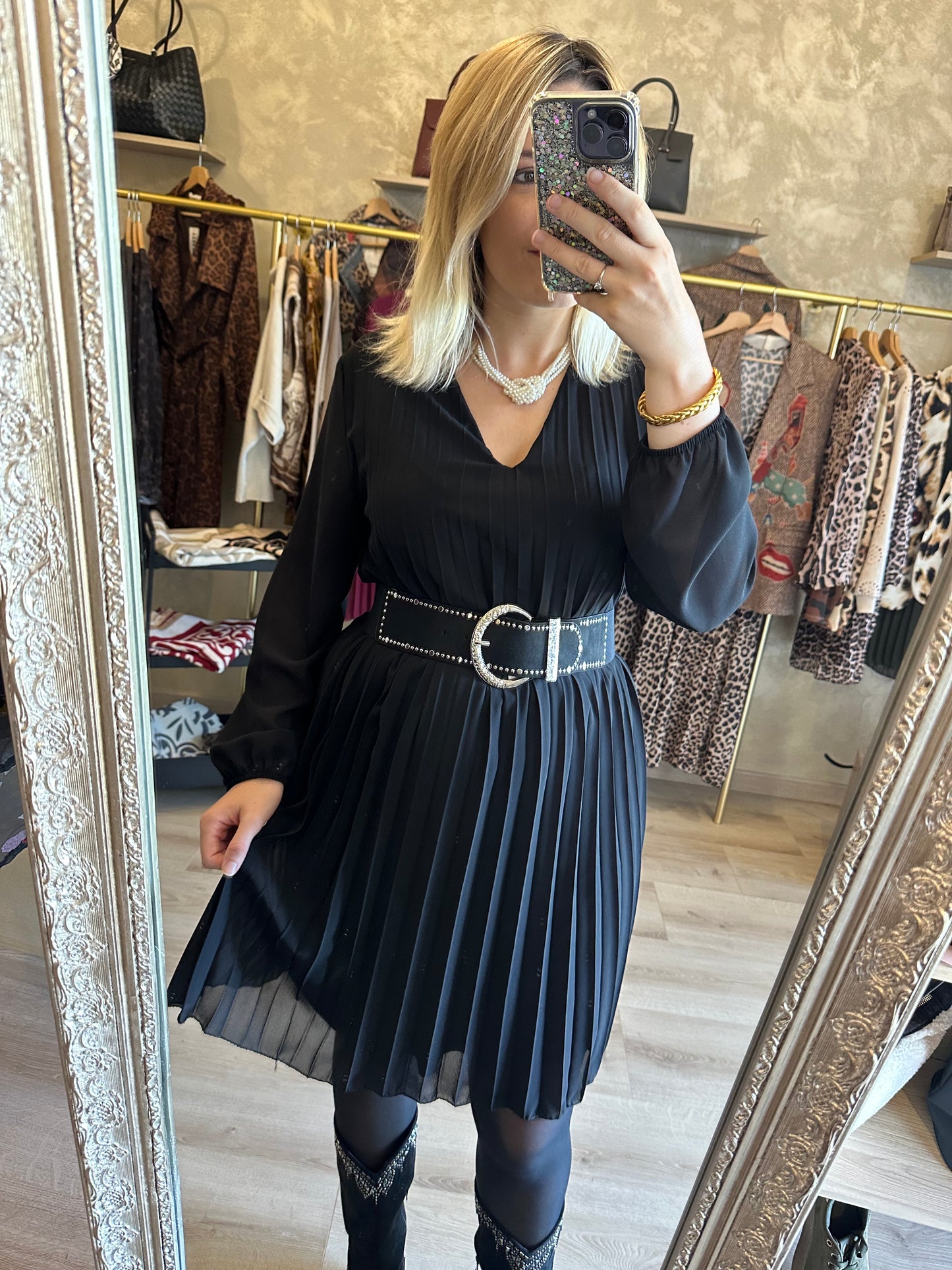 Robe CONSTANCE noire