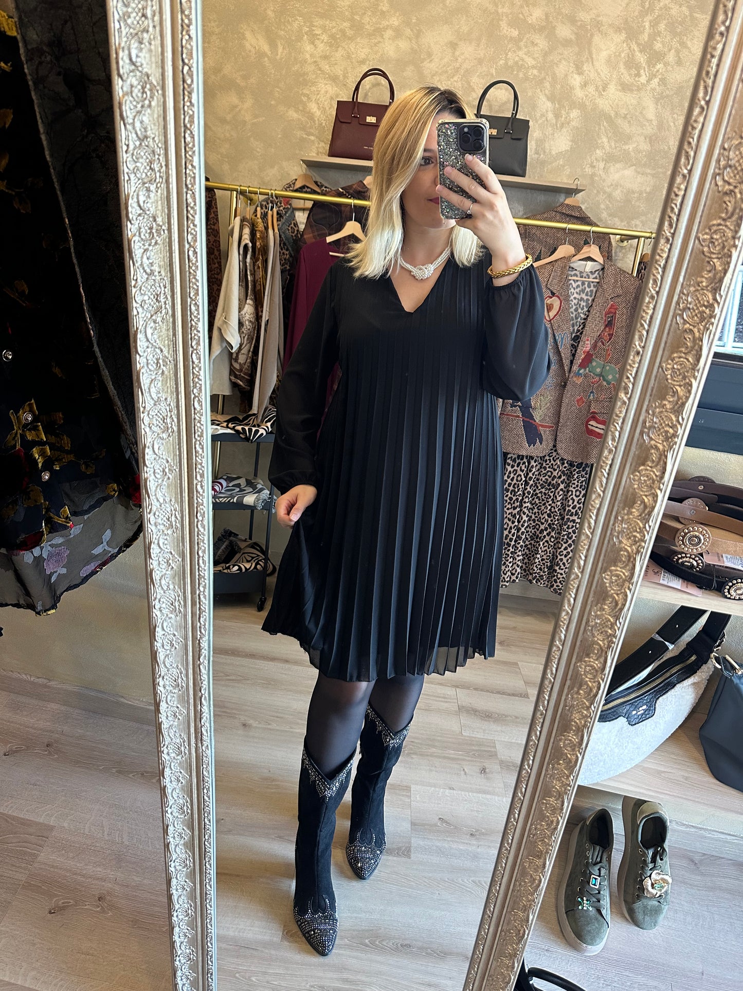 Robe CONSTANCE noire