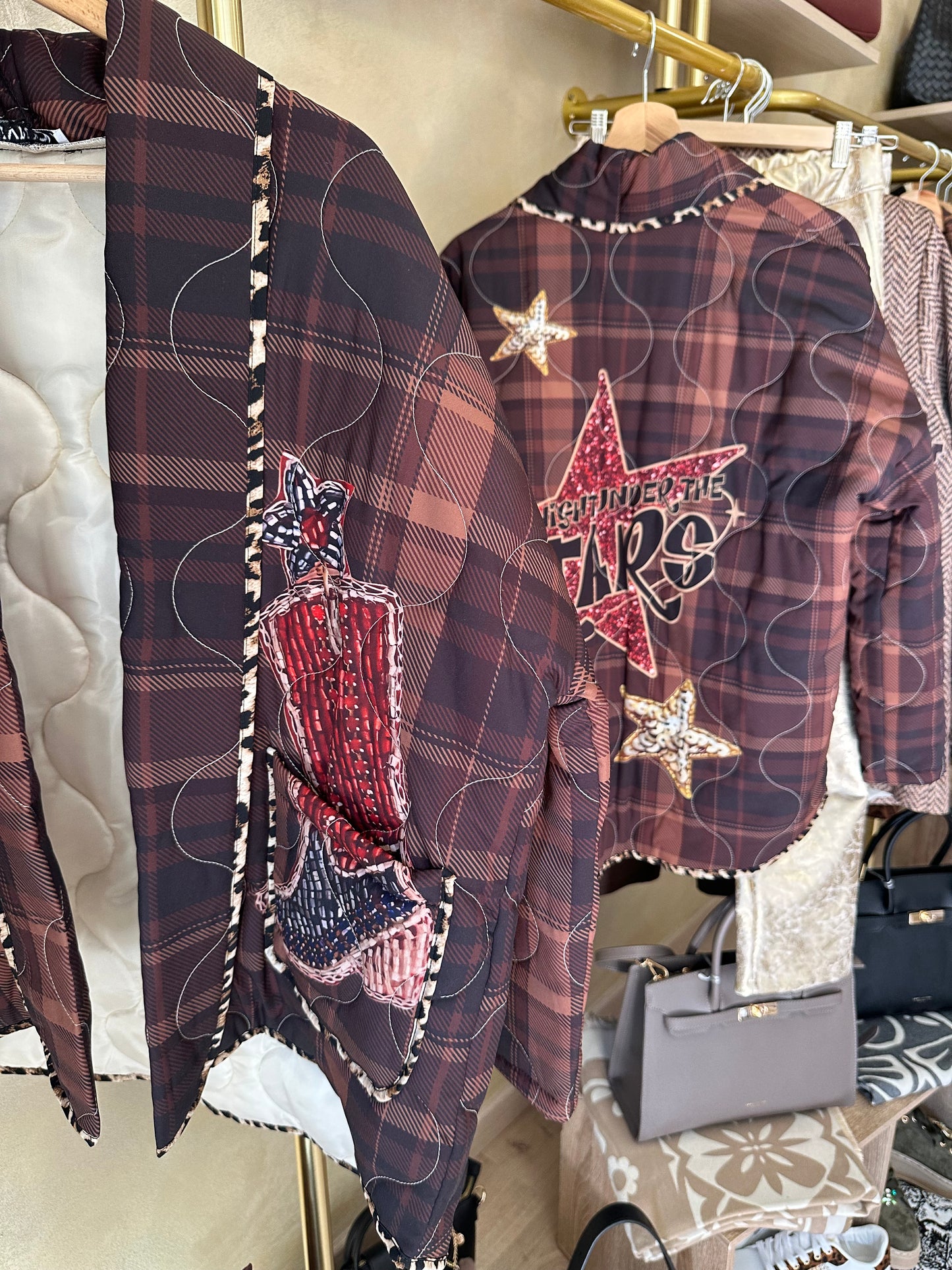 Veste matelassé STARS