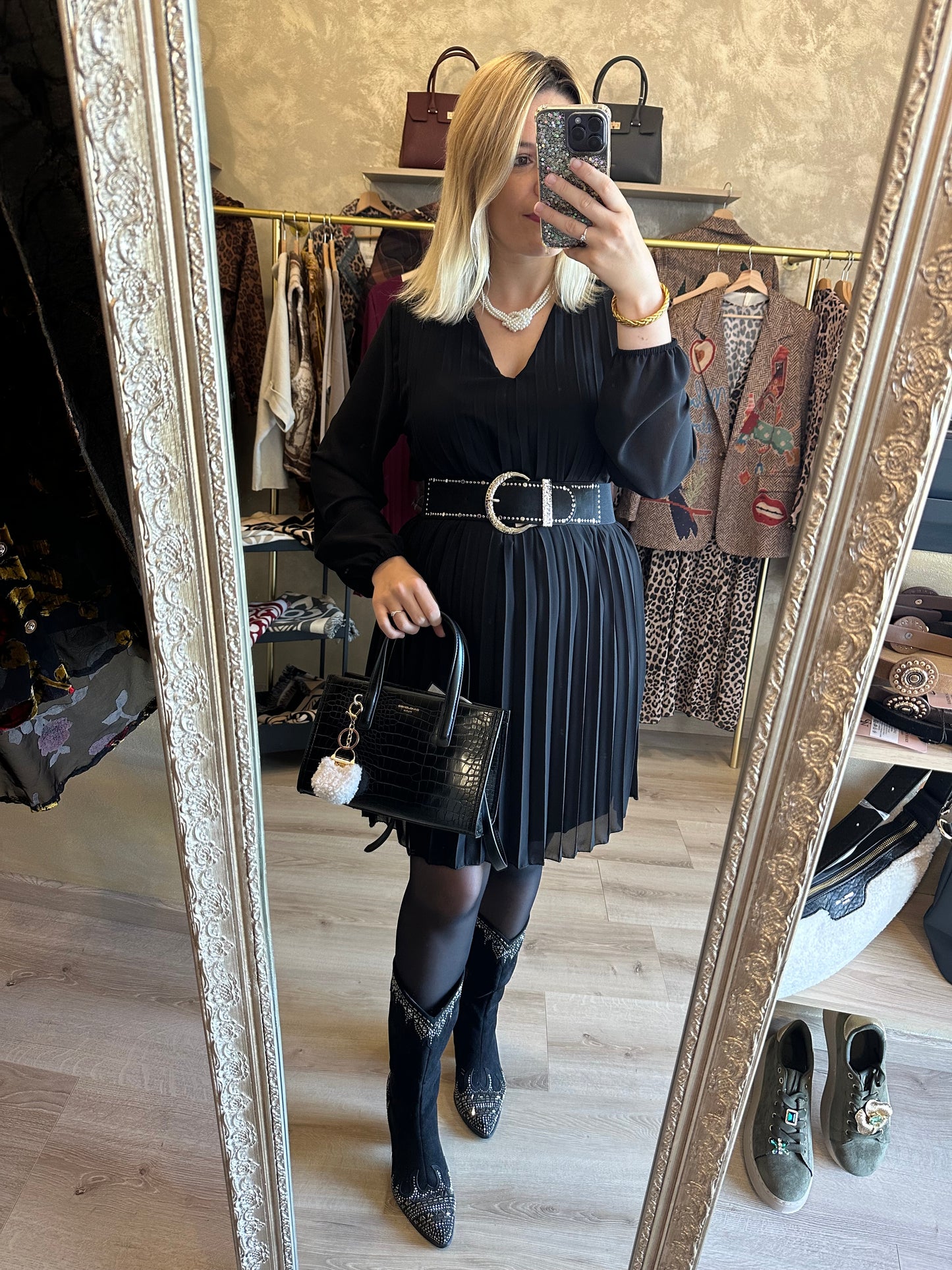 Robe CONSTANCE noire