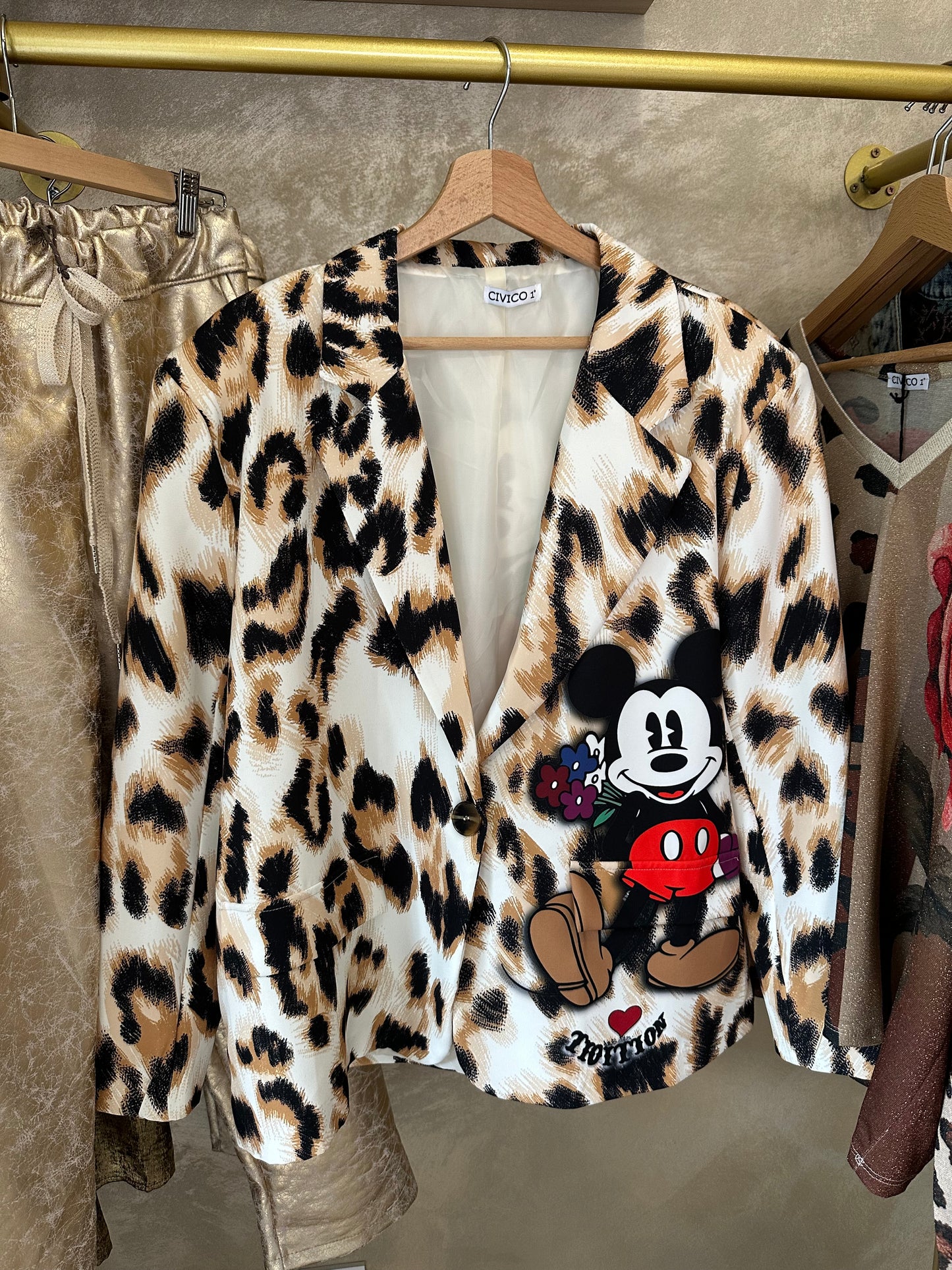 Blazer MICKEY léopard