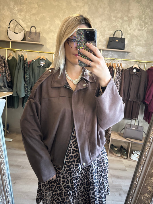 Blouson NEW-YORK chocolat