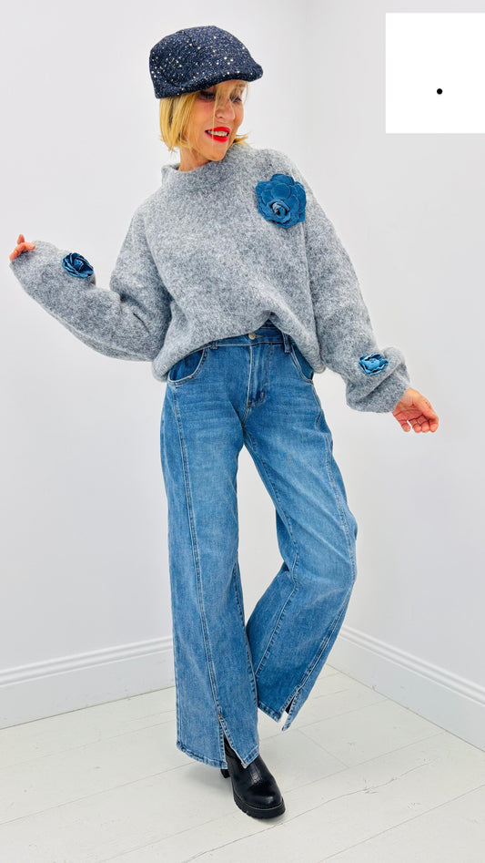 Pull FLEURS JEANS