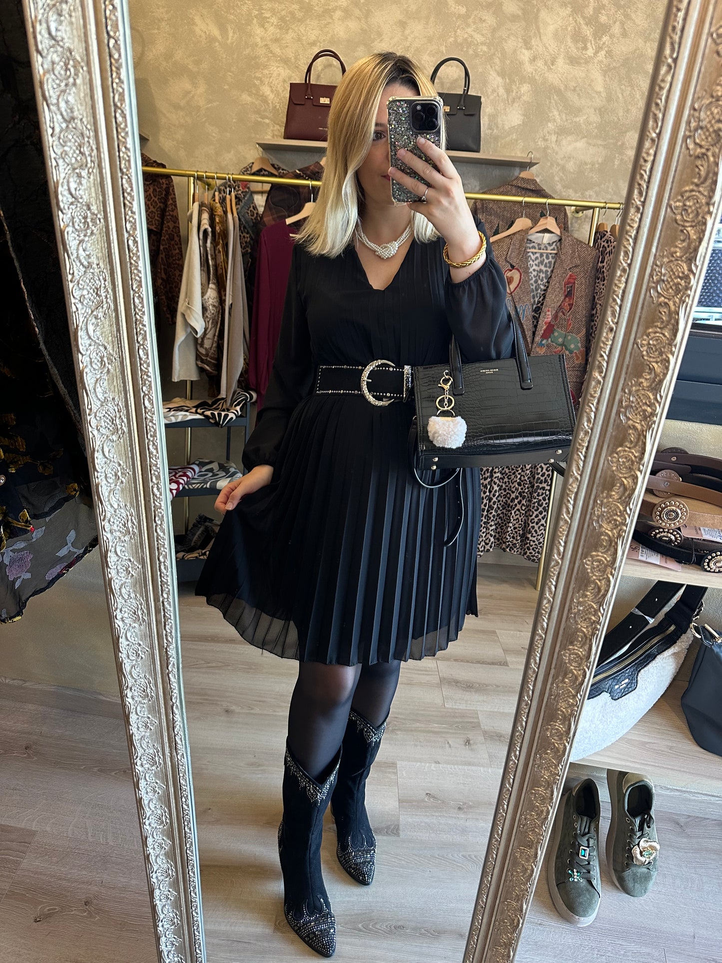 Robe CONSTANCE noire