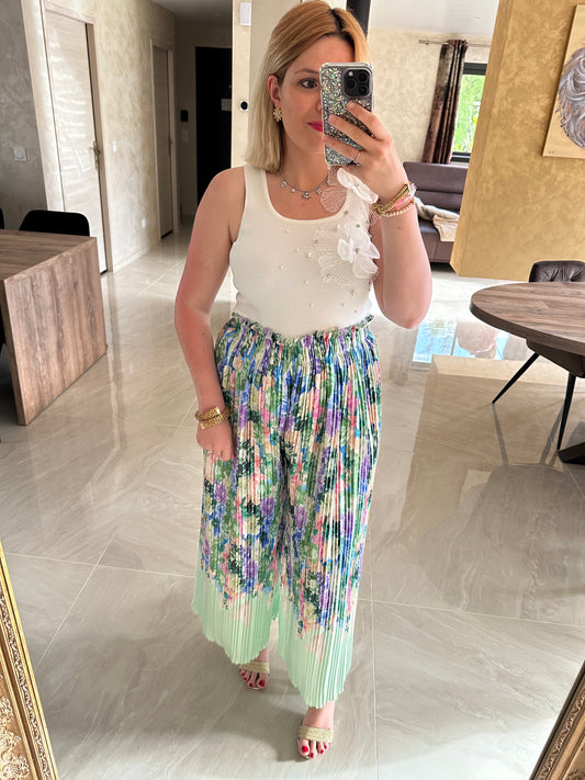 Pantalon MAGNOLIA vert