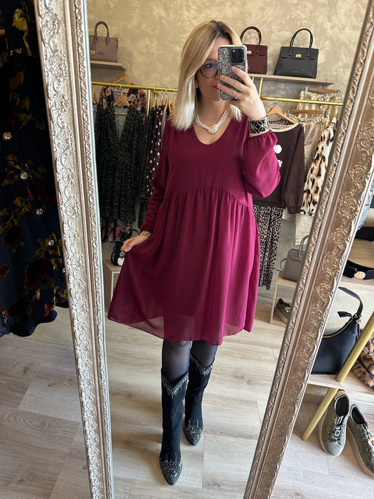 Robe CANNES bordeaux