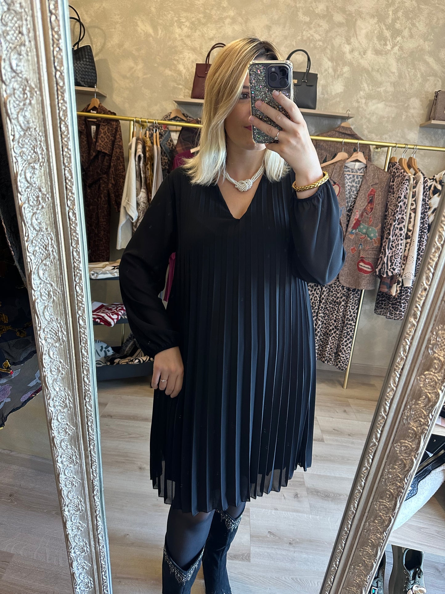 Robe CONSTANCE noire