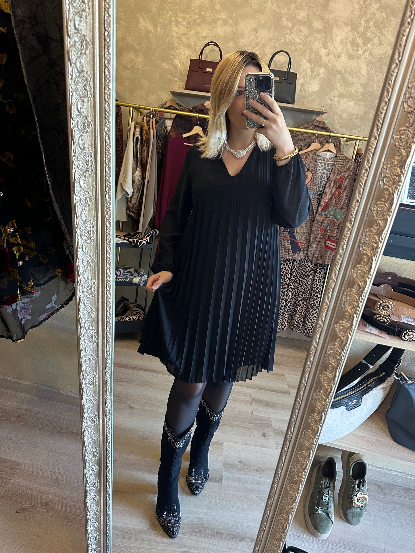 Robe CONSTANCE noire