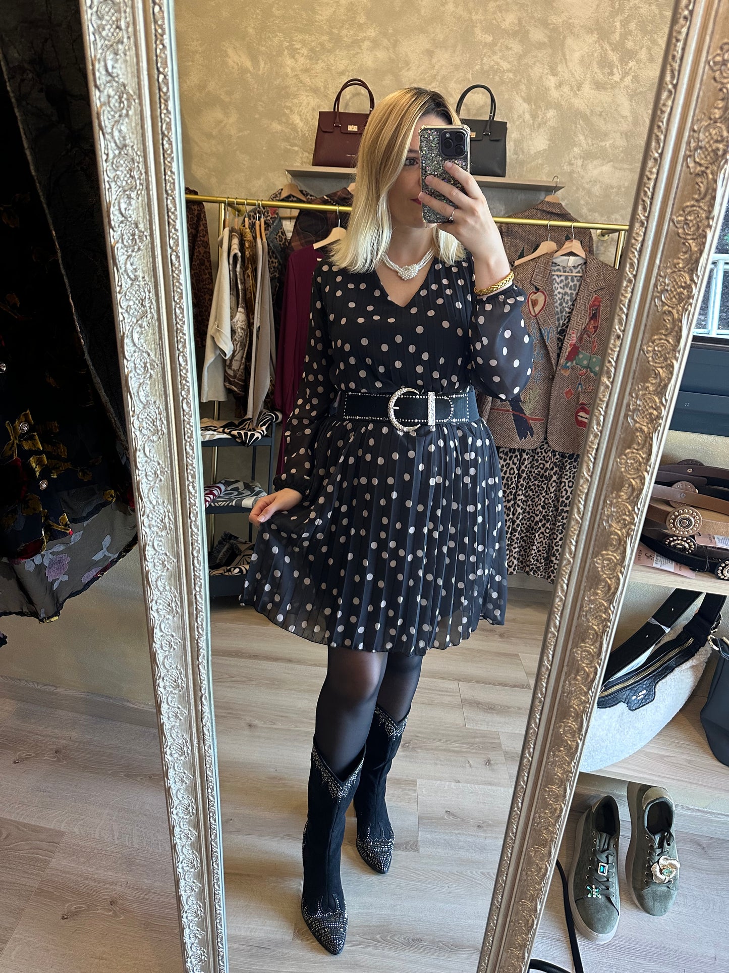 Robe CONSTANCE pois