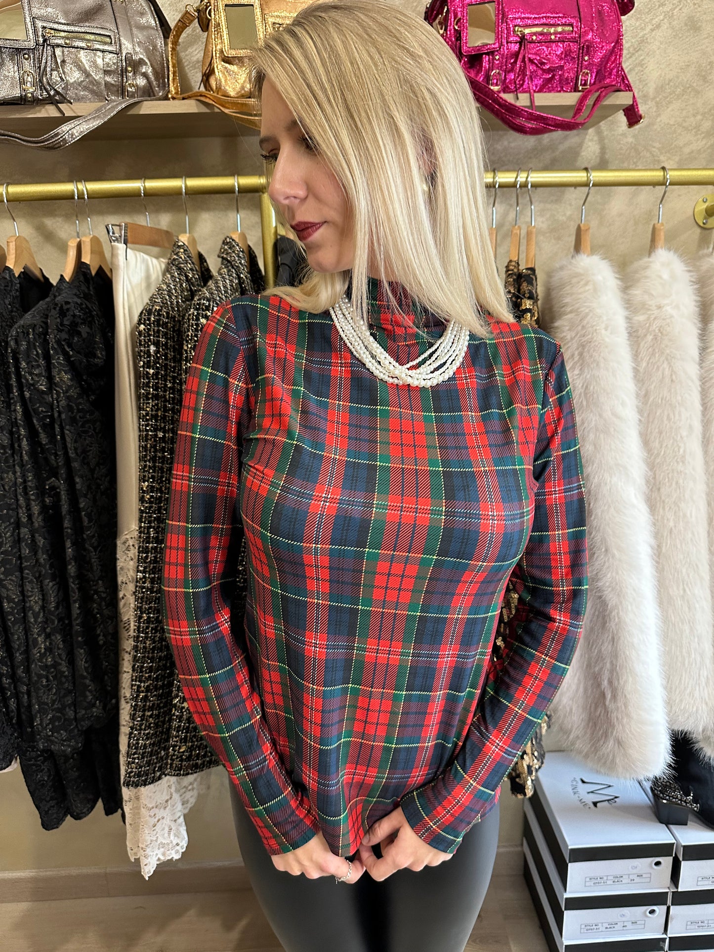 Collier PERLES multirang