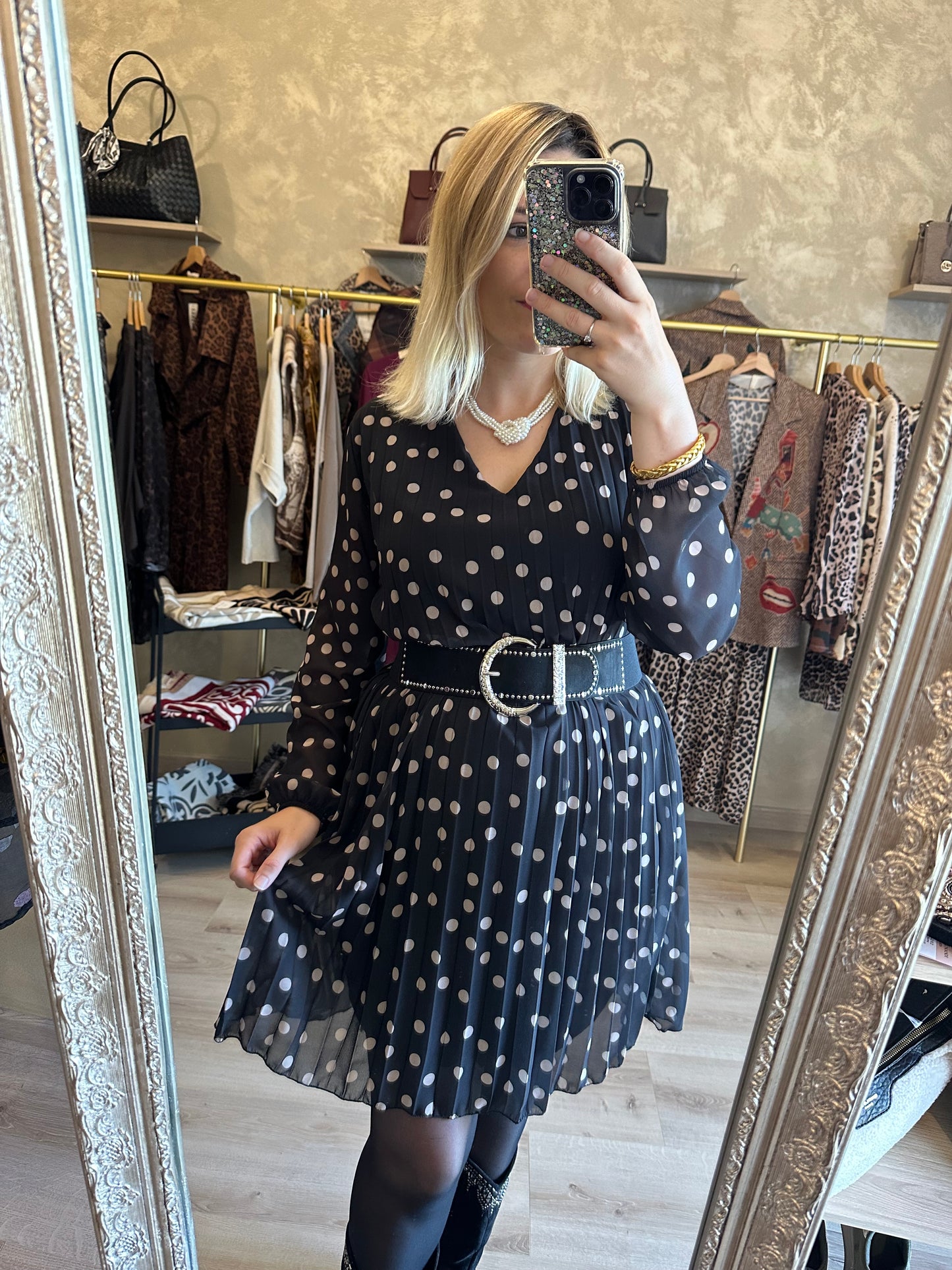 Robe CONSTANCE pois