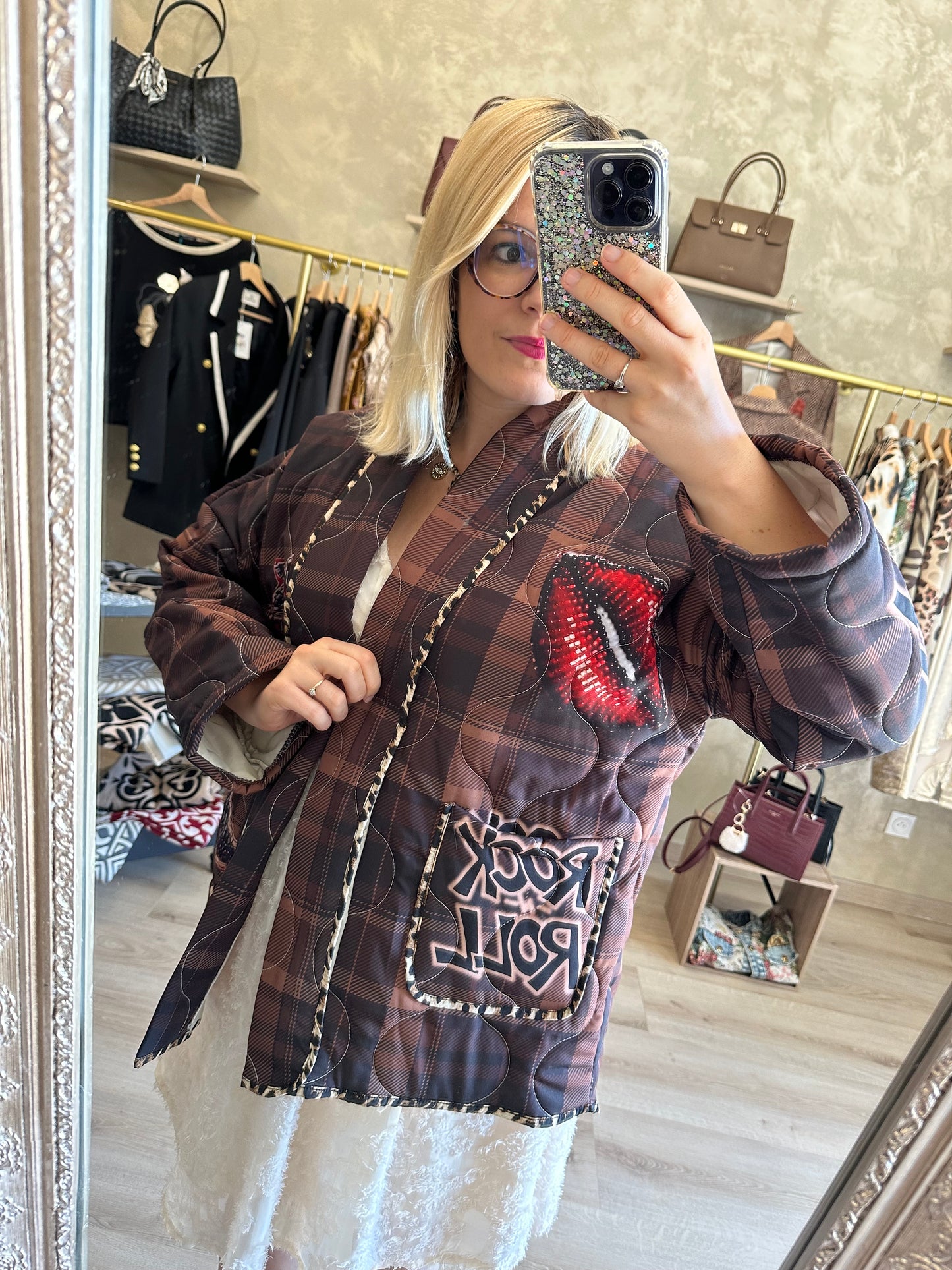 Veste matelassé STARS