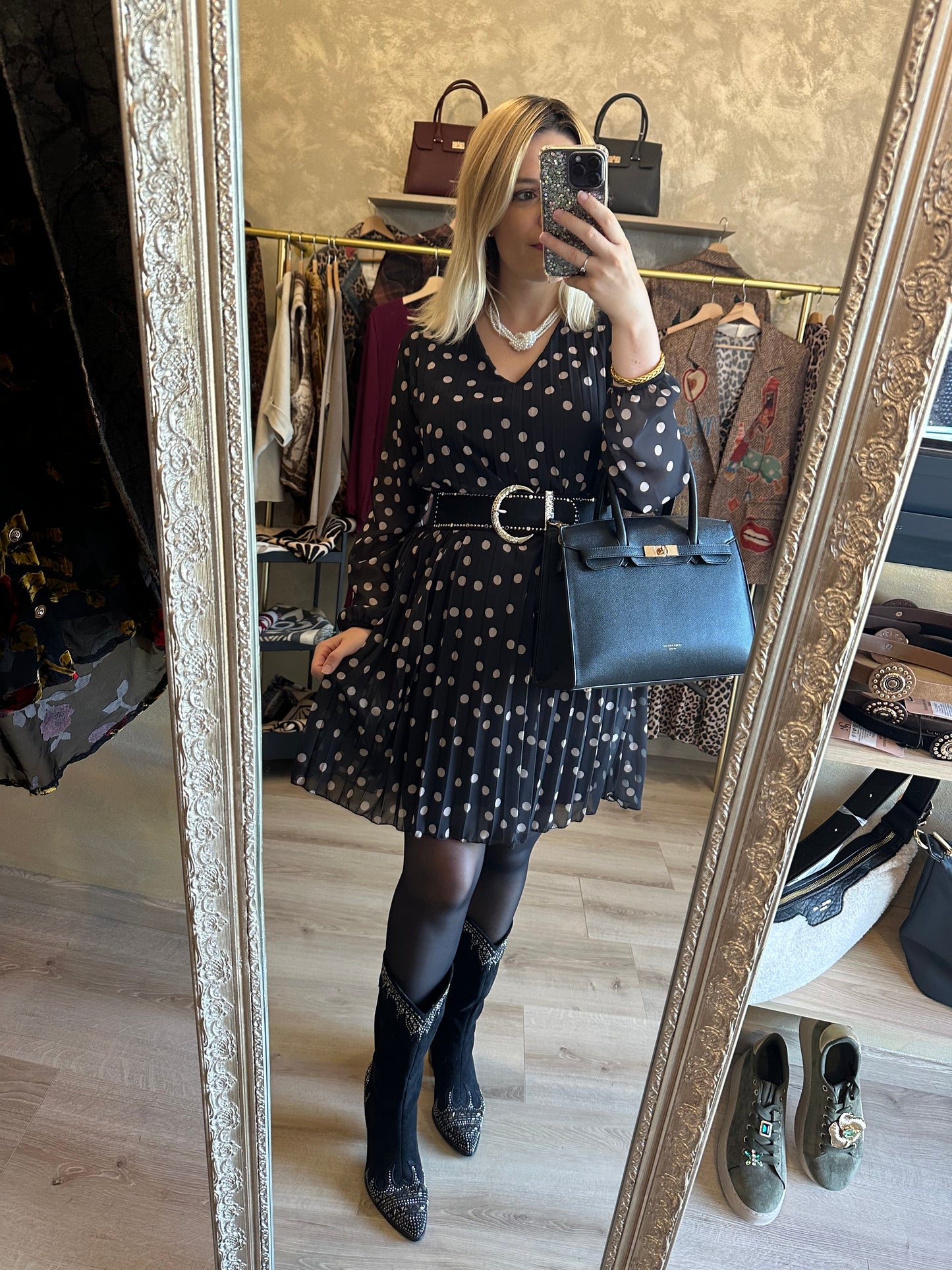 Robe CONSTANCE pois
