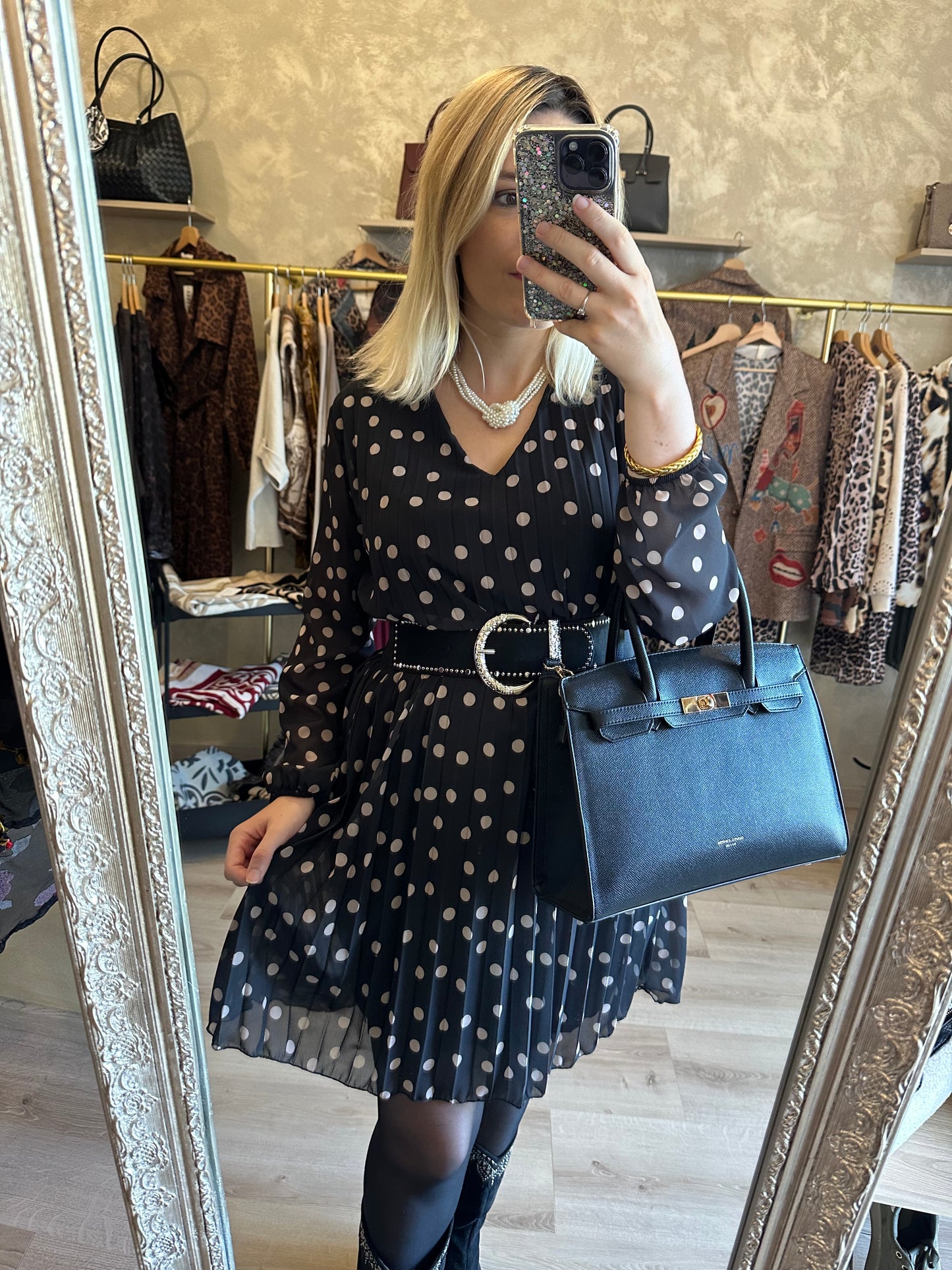 Robe CONSTANCE pois
