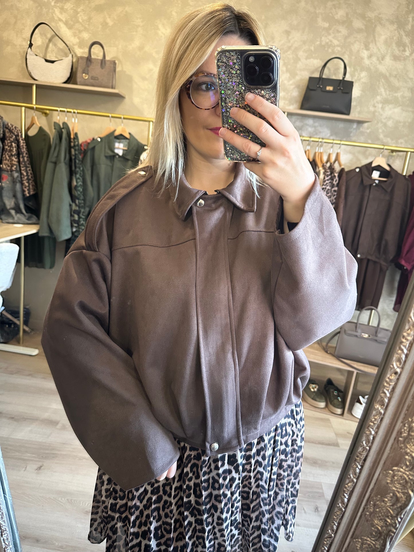 Blouson NEW-YORK chocolat