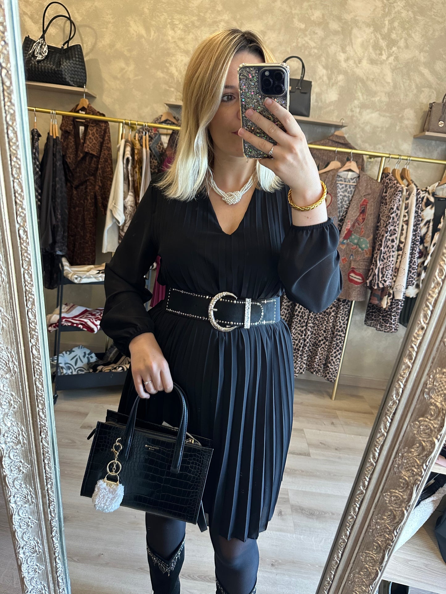 Robe CONSTANCE noire