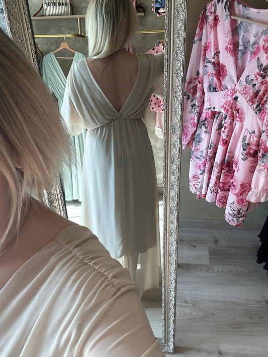 Robe MENTON beige 🤍
