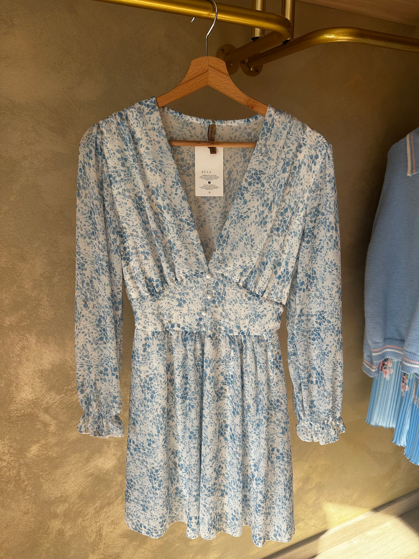 Robe FLEURETTES bleu