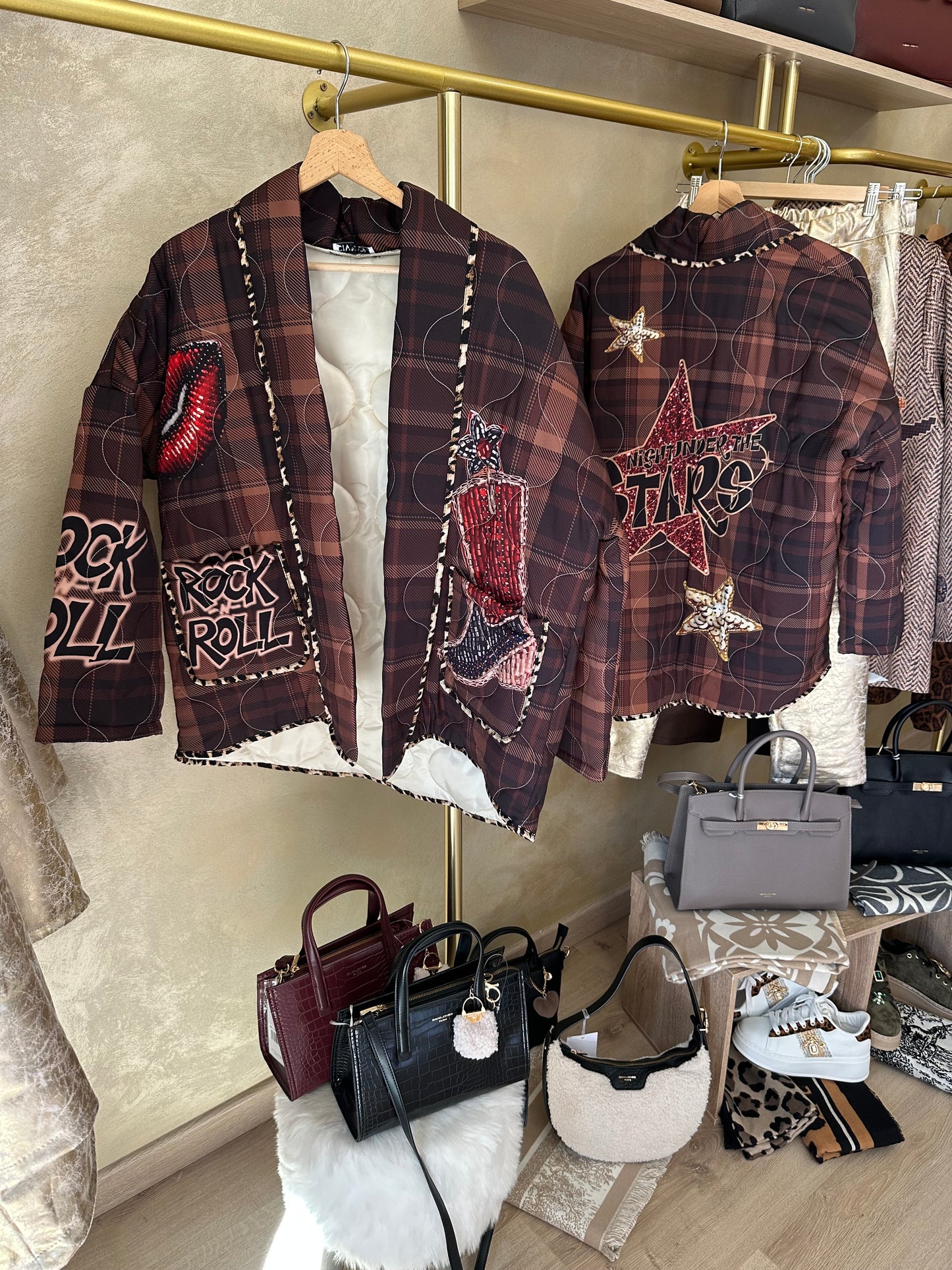 Veste matelassé STARS