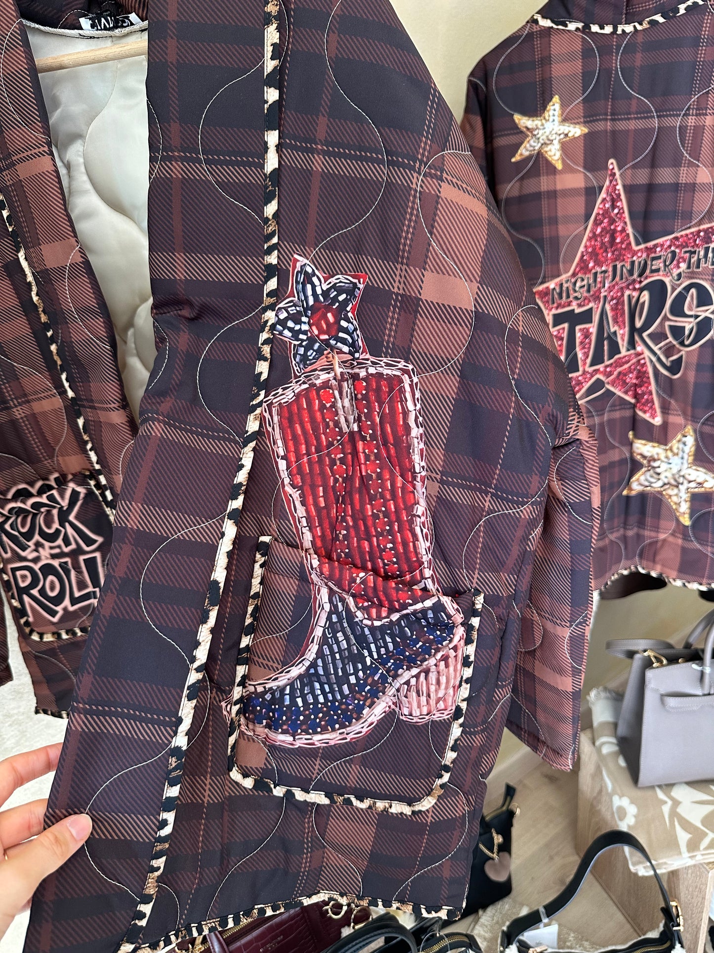 Veste matelassé STARS
