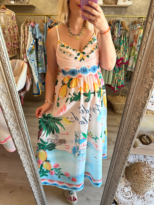 Robe PARADISE 🍋 (en lin)