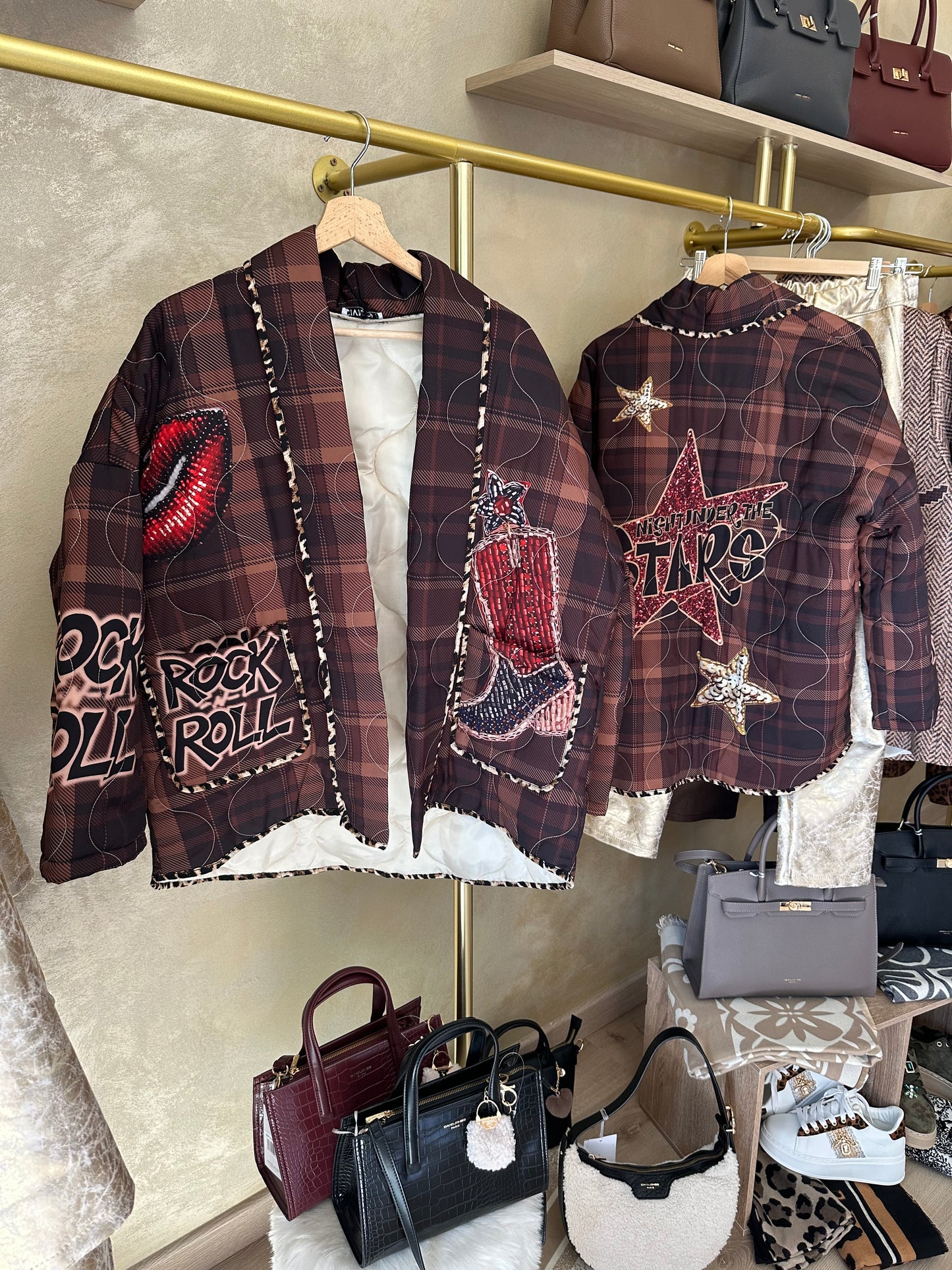 Veste matelassé STARS