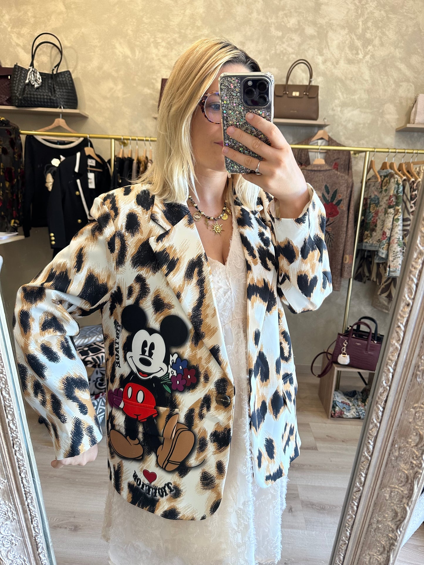 Blazer MICKEY léopard