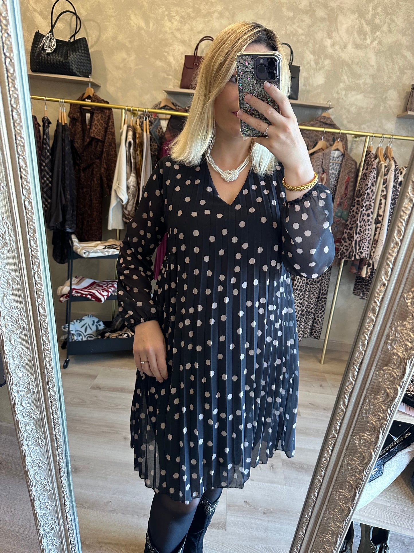 Robe CONSTANCE pois