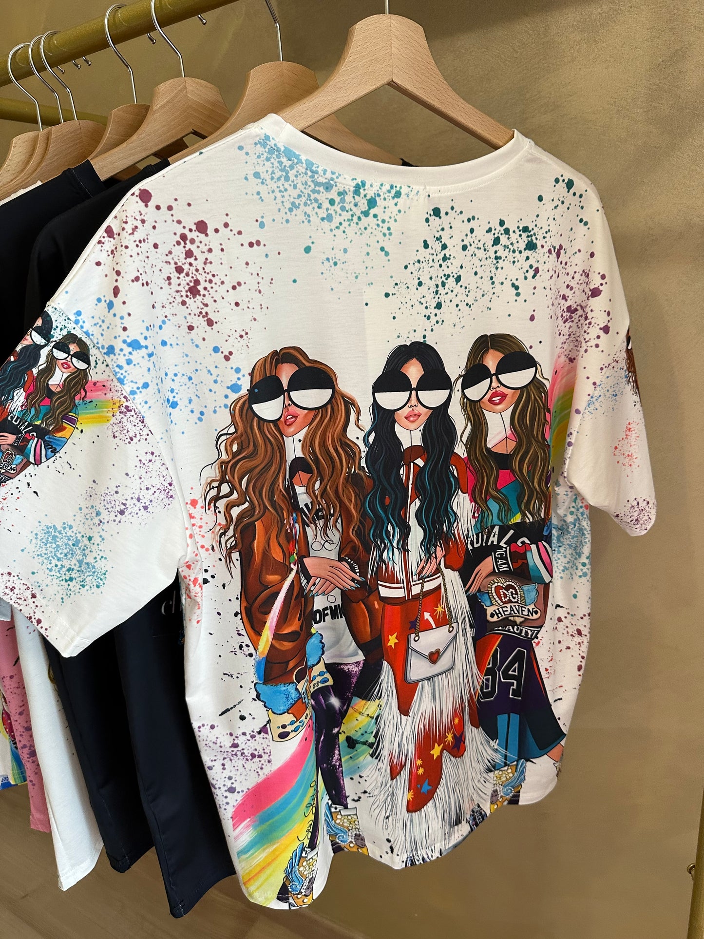 T-shirt AMY, IVY & JANE blanc