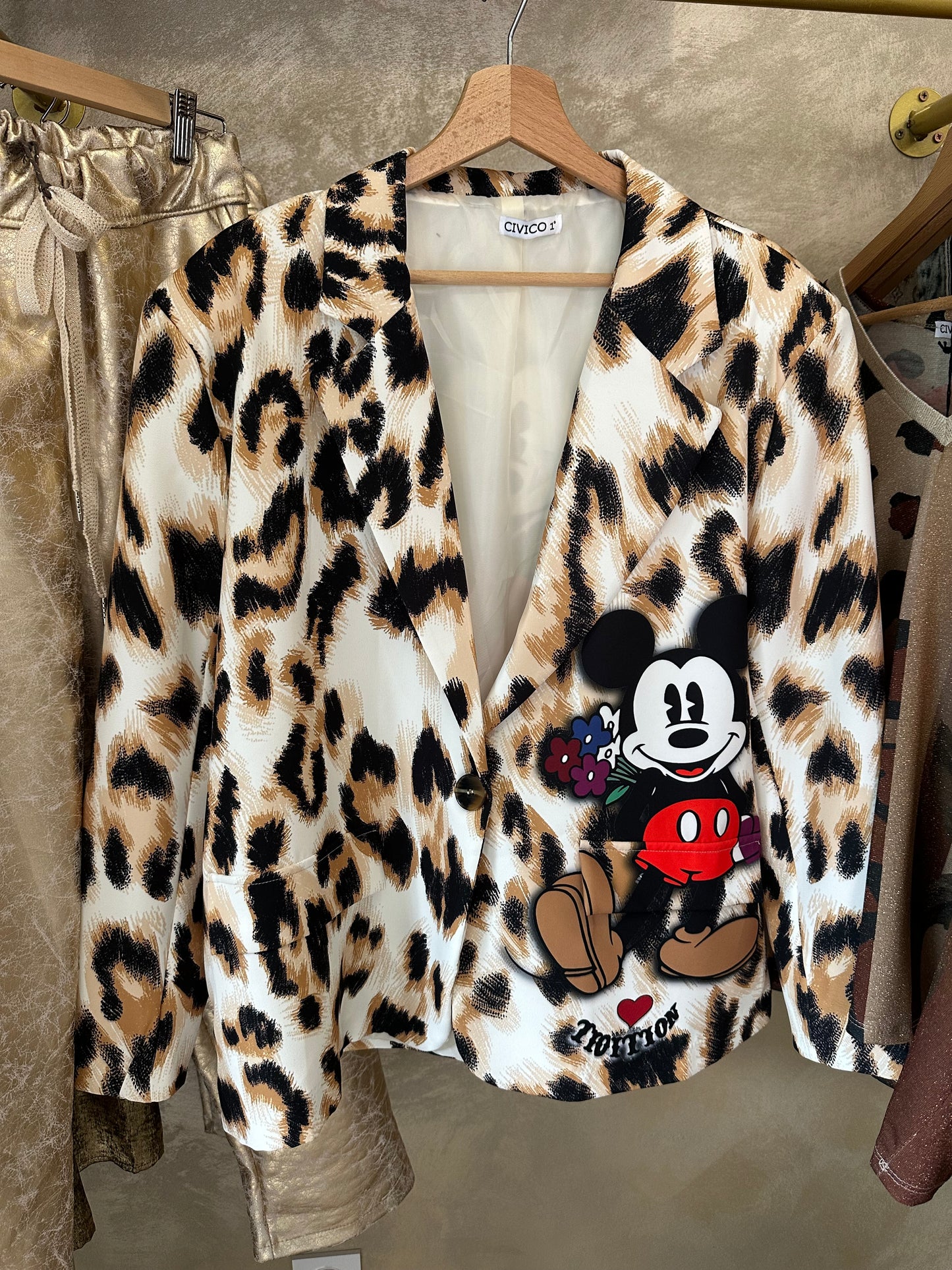 Blazer MICKEY léopard
