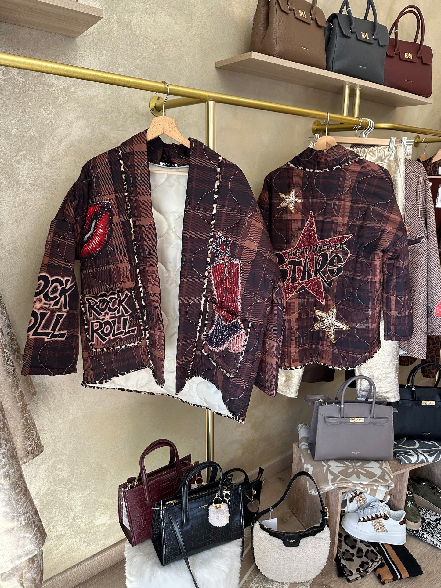 Veste matelassé STARS