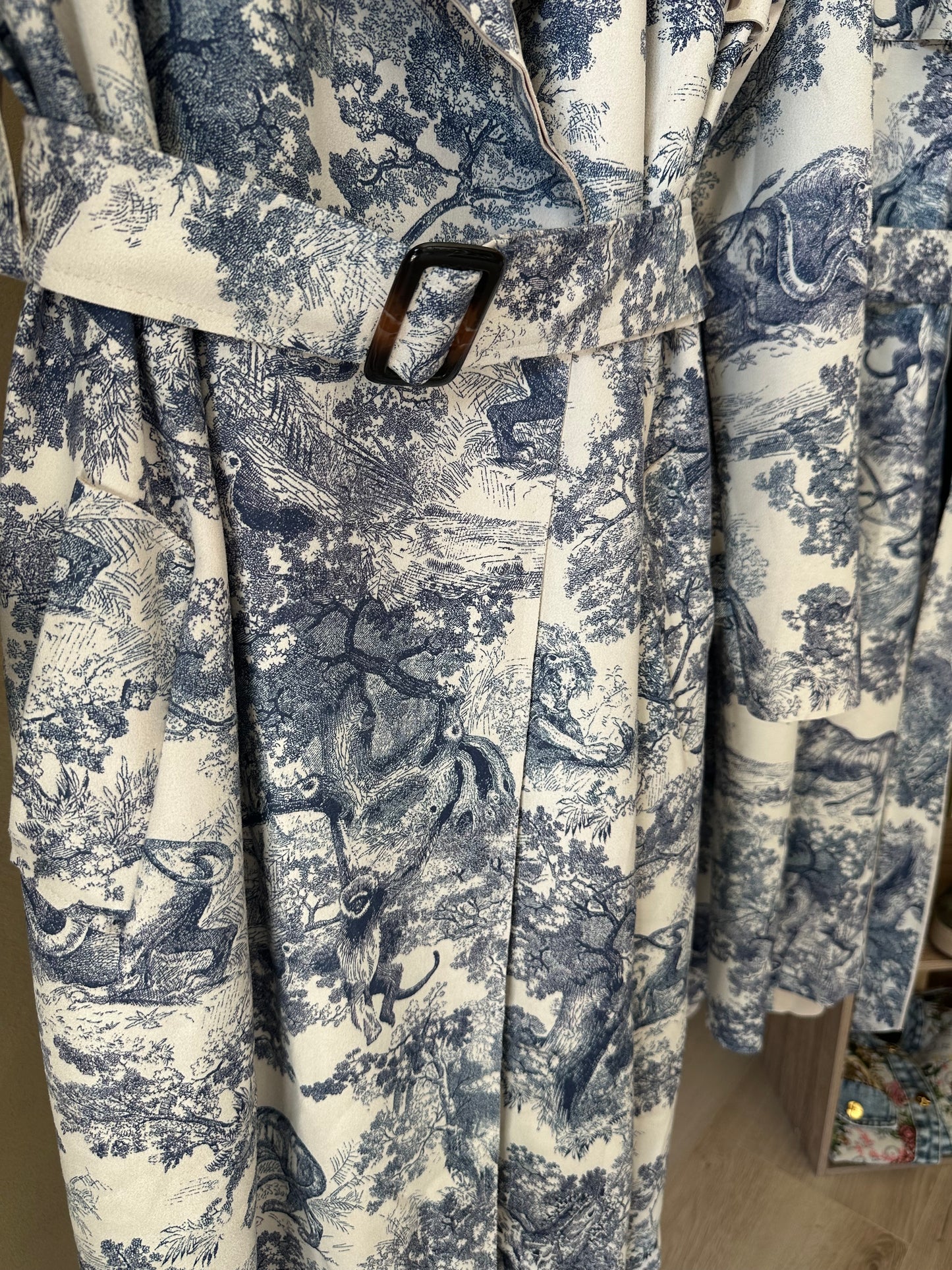 Trench TUILERIES Toile de Jouy