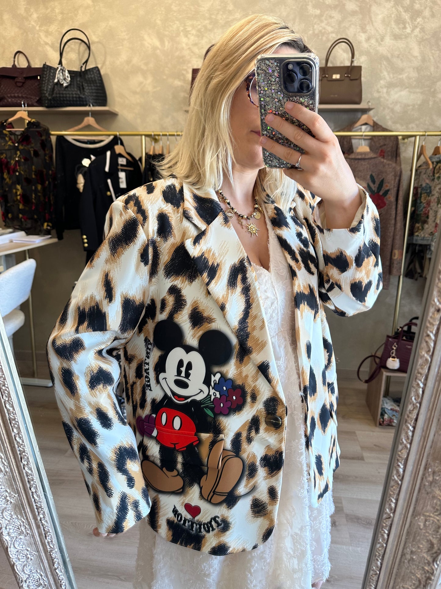 Blazer MICKEY léopard
