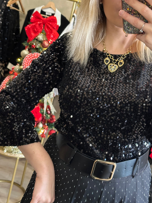 Haut JOY sequins