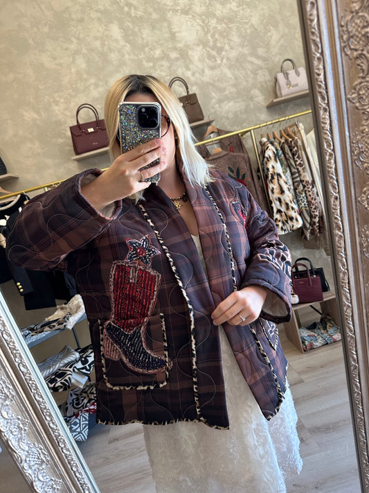 Veste matelassé STARS
