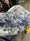 Écharpe TOILE DE JOUY bleu