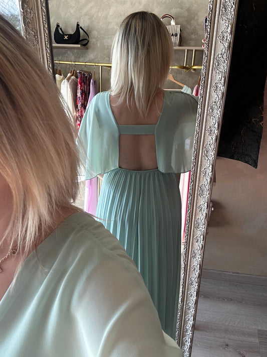 Robe SANARY vert pastel 💚