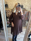 Robe CONSTANCE chocolat