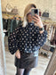 Blouse POIS noire