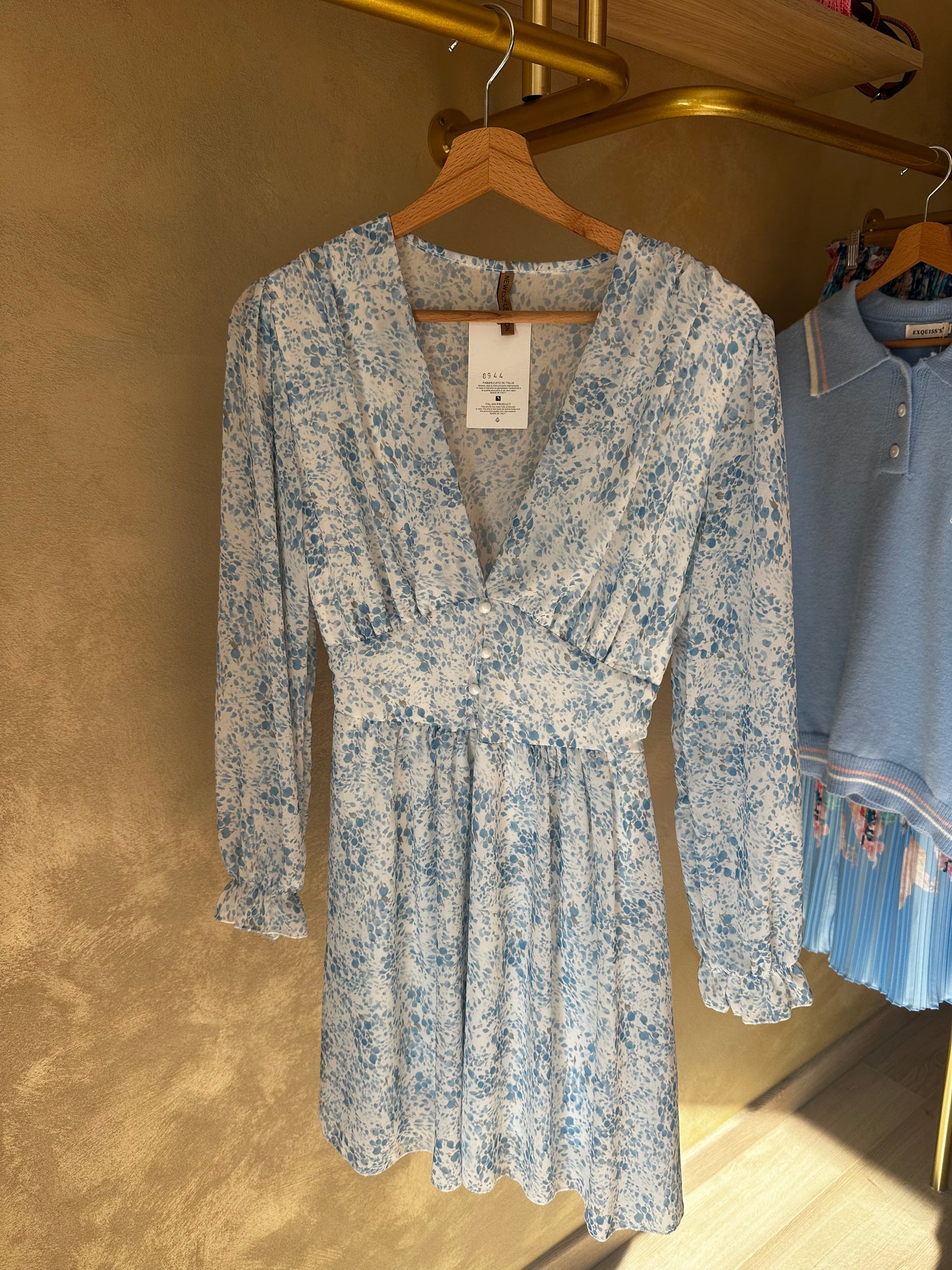 Robe FLEURETTES bleu