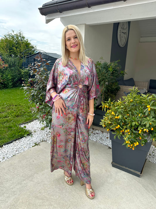 Combinaison pantalon JAÏPUR argent