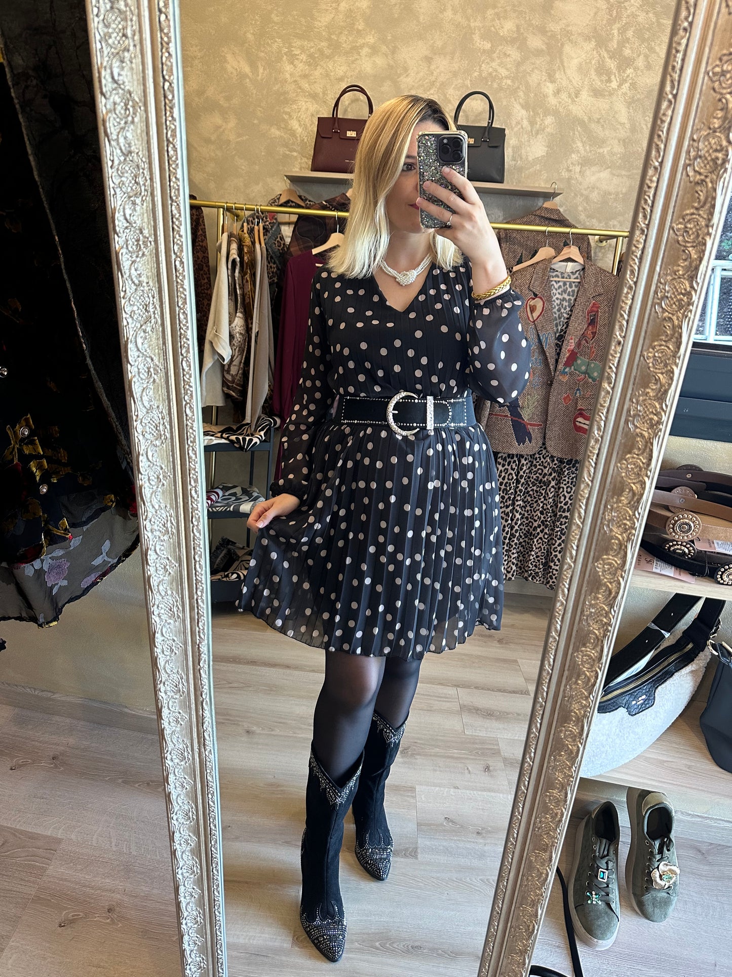 Robe CONSTANCE pois