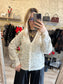 Gilet SEQUINS blanc