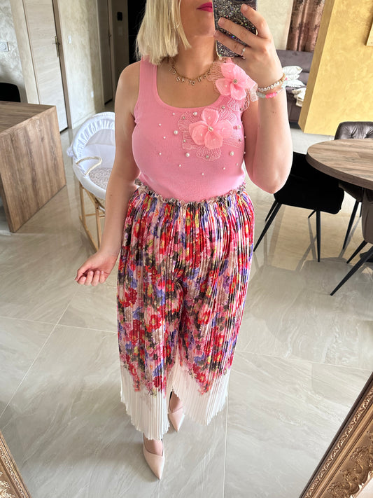 Pantalon MAGNOLIA rose