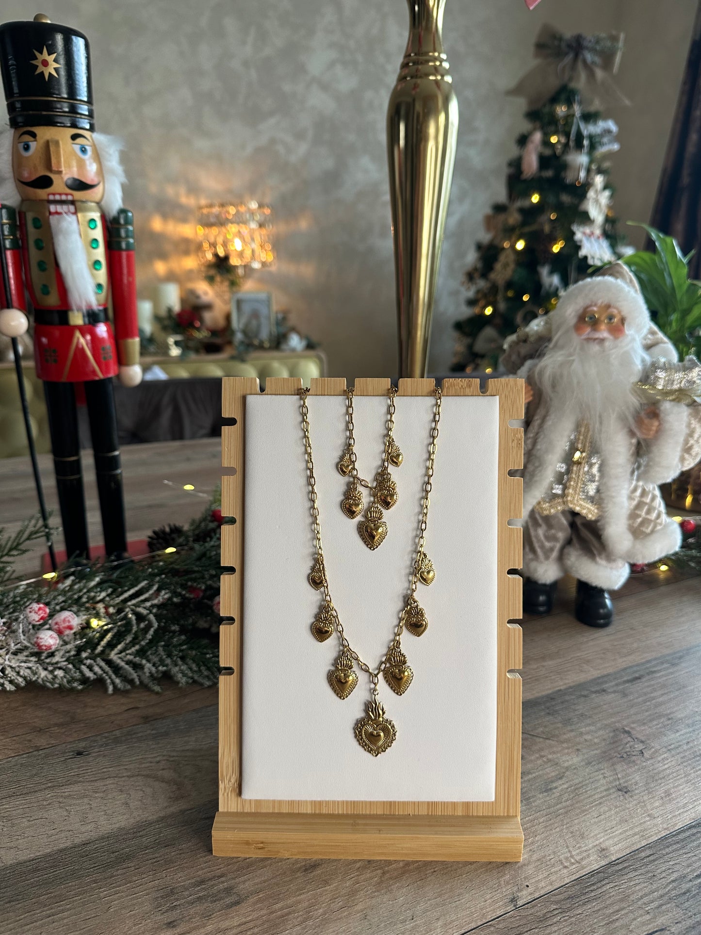 Collier et/ou bracelet CŒUR doré 💛